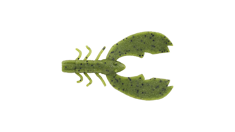 Berkley PowerBait MaxScent Chigger Craw Soft Bait, 3in, 8 Pack, Watermelon, 1520654