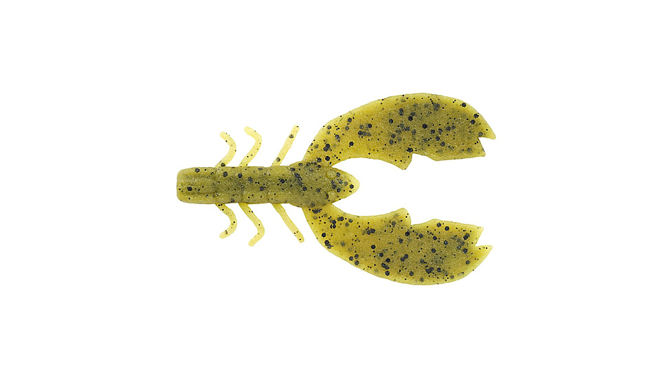 Berkley PowerBait MaxScent Chigger Craw Soft Bait, 4in, 7 Pack, Summer Craw, 1520663
