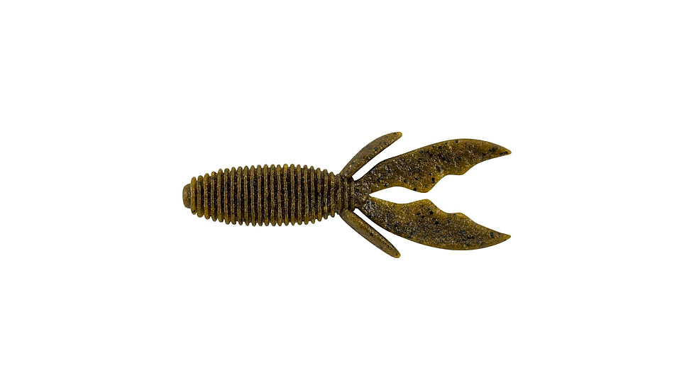 Berkley PowerBait MaxScent Creature Hawg Soft Bait, 8 Pack, Green Pumpkin, 1436819