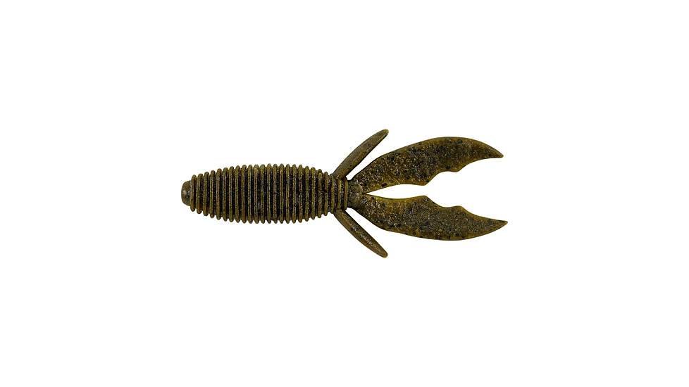 Berkley PowerBait MaxScent Creature Hawg Soft Bait, 8 Pack, Green Pumpkin/Watermelon, 1436820