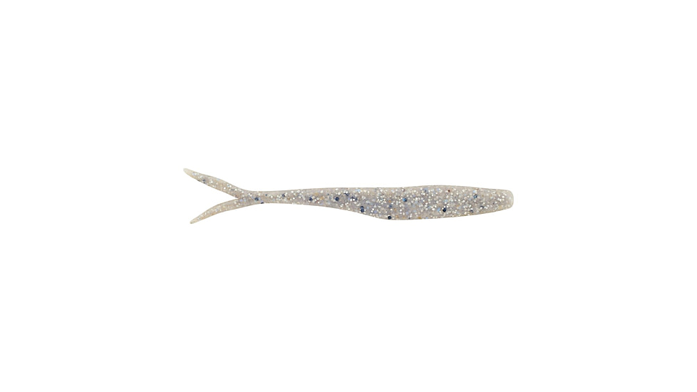 Berkley PowerBait MaxScent Flatnose Minnow Soft Bait, 4in, 10 Pack, Blue Pearl Black Hologram, 1436770