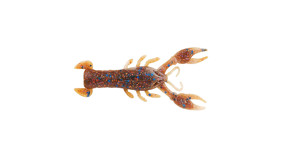 Berkley PowerBait MaxScent Lilft Trooper Soft Bait, 2 1/2in, 8 Pack, Rusty Craw, 1520670