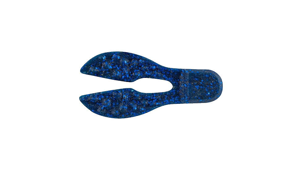 Berkley PowerBait MaxScent Meaty Chunk, 3in, 6 Pack, Sapphire Blue, 1436802