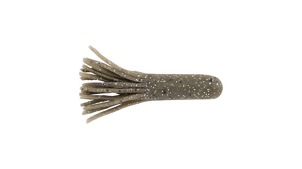 Berkley PowerBait MaxScent Tube Soft Bait, 3.5in, 6 Pack, Smoke Silver, 1520641