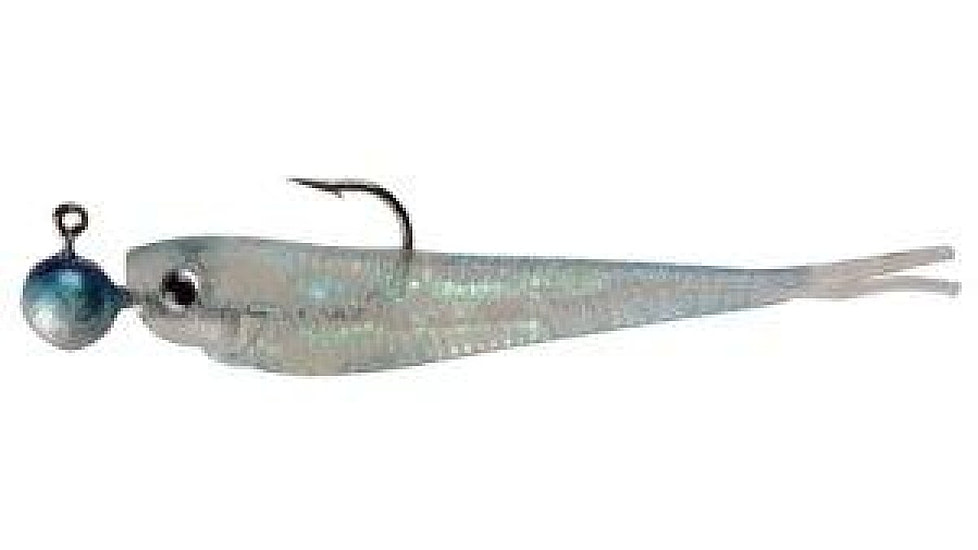 Berkley PowerBait Micro Minnow Lure, 2in, Smelt, 1117256