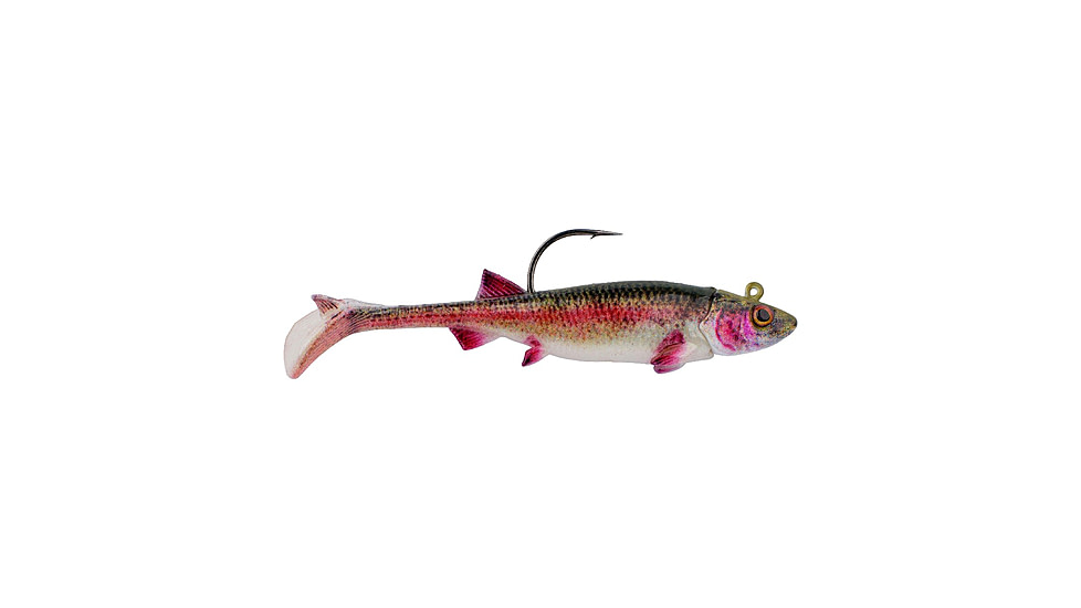 Berkley PowerBait Minnotator Soft Bait, 2in, 2 Pack, HD Rainbow Trout, 1624253