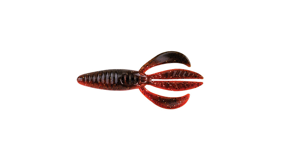 Berkley PowerBait Pit Boss Creature Bait, 8, 4in, Skeets Hot Craw, 1495815