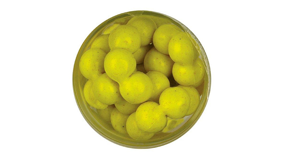 Berkley PowerBait Power Eggs Floating Magnum w/Garlic, Chartreuse, 1238458
