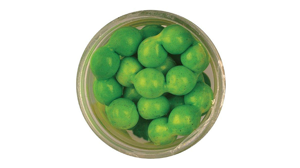 Berkley PowerBait Power Eggs Floating Magnum w/Garlic, Lemon Lime, 1238462