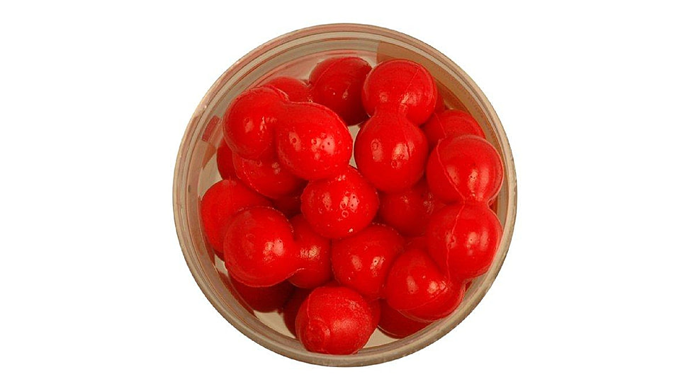 Berkley PowerBait Power Eggs Floating Magnum w/Garlic, Salmon Egg Red, 1238465