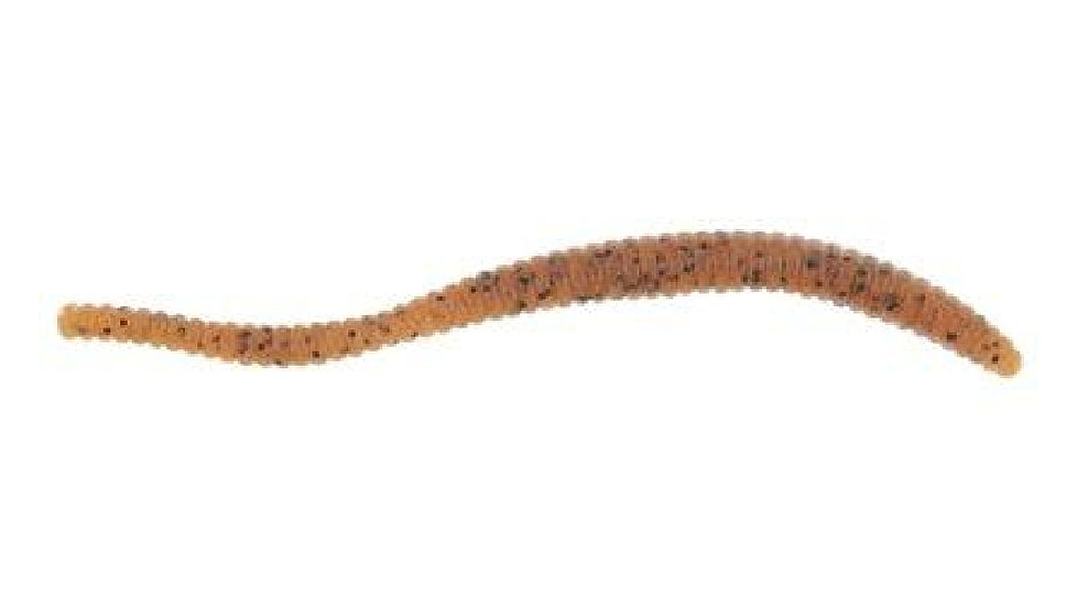 Berkley PowerBait Power Floating Trout Worm, 15, 3in, PowerBait, Pumpkinseed, 1307607