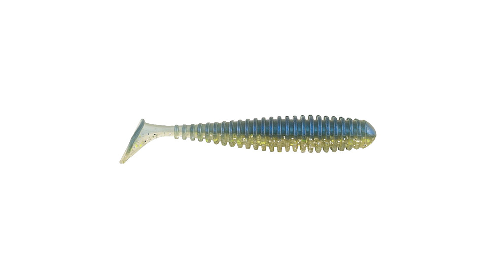 Berkley PowerBait Power Swimmer Swimbaits, 3.8in, 6 Pack, Sexy Shad, 1523431
