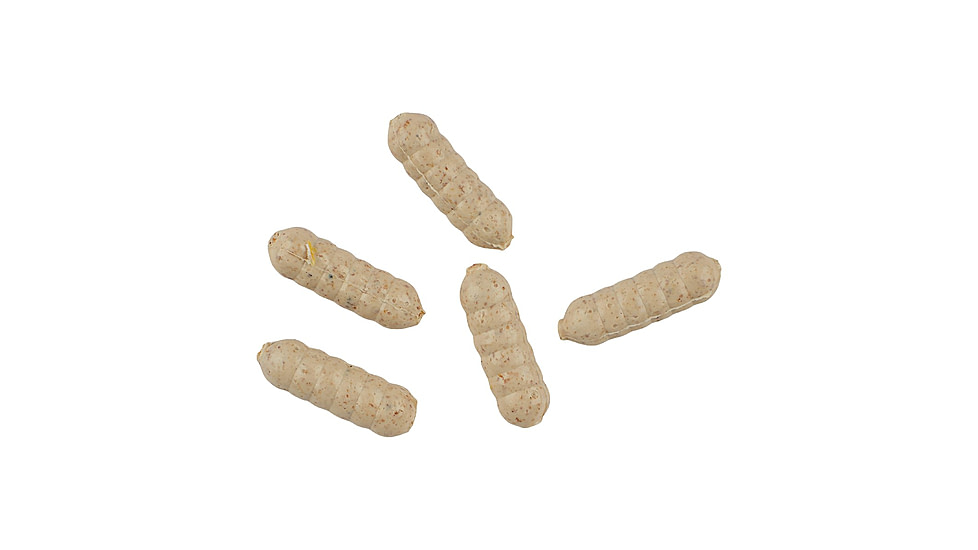 Berkley PowerBait Power Wigglers Soft Bait Lures, 75 Pack, Glow, 1307582