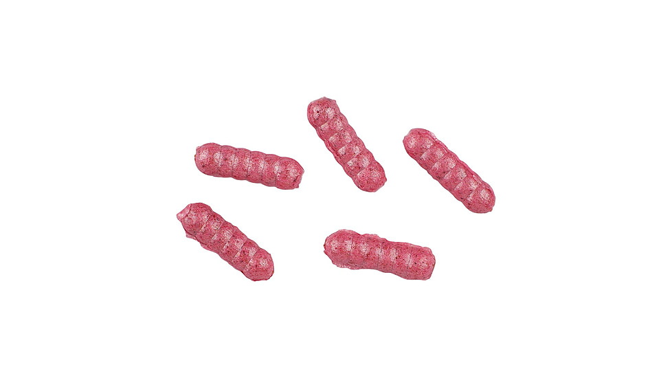 Berkley PowerBait Power Wigglers Soft Bait Lures, 75 Pack, Pink, 1307583