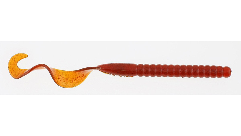 Berkley PowerBait Power Worms Soft Bait, 7in, 13 Pack, Motor Oil, 1307490