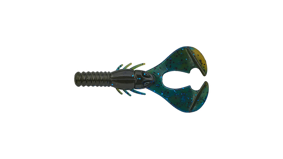 Berkley PowerBait Shape 108 Soft Bait, 4in, 6 Pack, Okeechobee Craw, 1569394