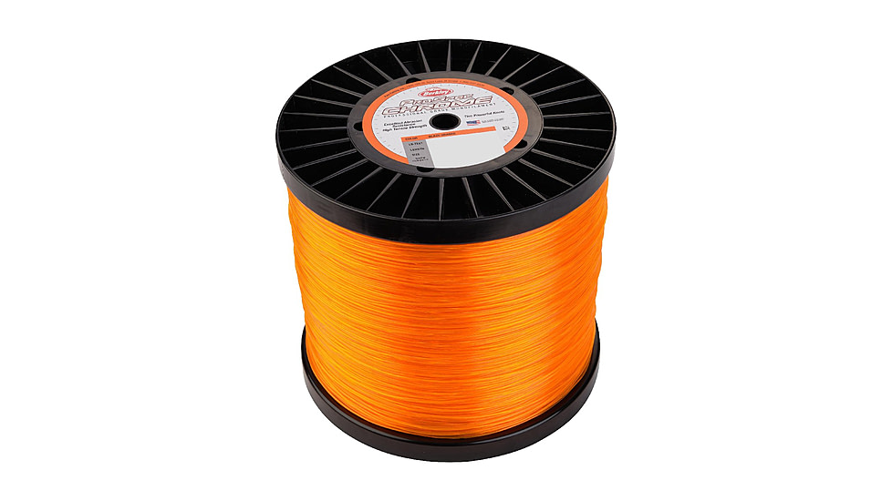 Berkley ProSpec Chrome Monofilament Line, 0.031in/0.78mm, 60lb/27.2kg, 3000yd/2743m, Blaze Orange, 0.031 in/0.78 mm, 1544007