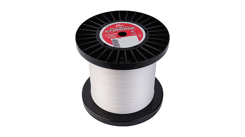Berkley ProSpec Chrome Premium Hollow Braid Superline, 0.036in/0.91mm, 180lb/81.6kg, 3000yd/2743m, Cabo White, 0.036 in/0.91 mm, 1546878