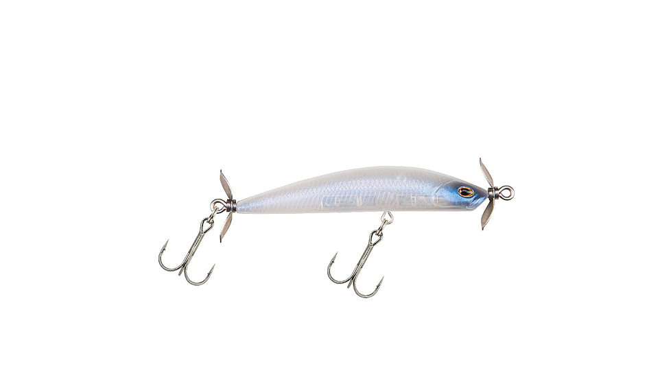 Berkley Spy Miscellaneous Hard Bait, Sinks, 1/4oz, Ghost White, 70, 1503531
