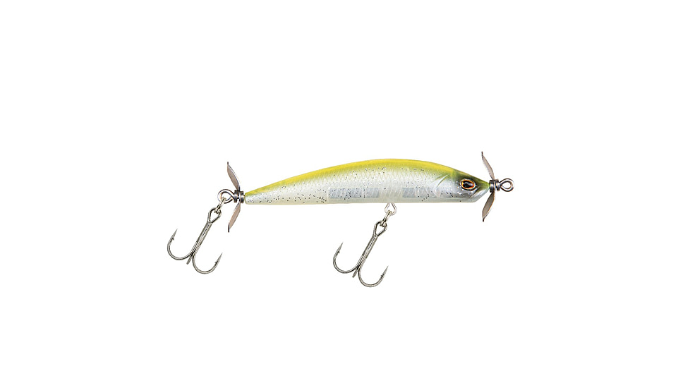 Berkley Spy Miscellaneous Hard Bait, Sinks, 1/4oz, Lime Ice, 70, 1512059