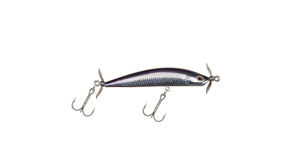 Berkley Spy Miscellaneous Hard Bait, Sinks, 1/4oz, Purple Bullet, 70, 1512060