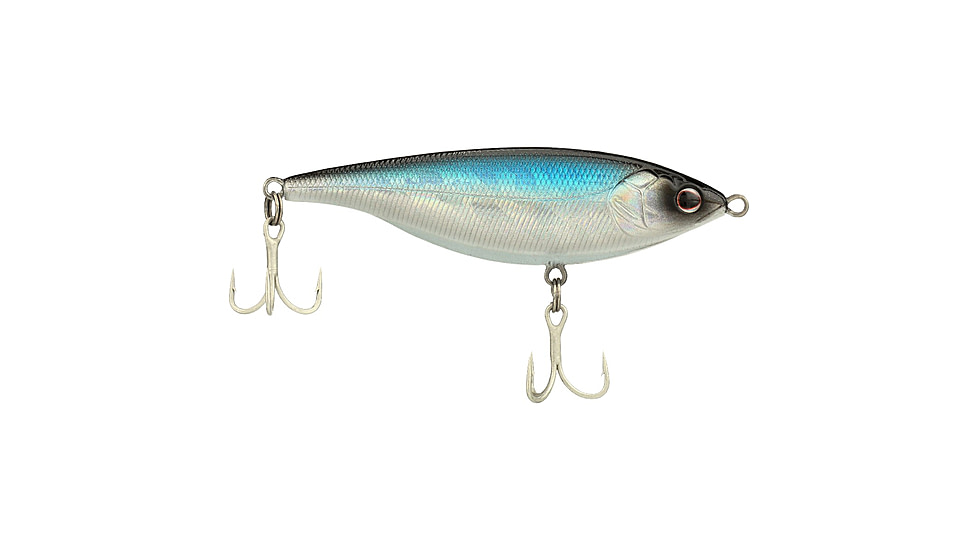 Berkley Stick Shadd Saltwater Hard Bait, Twitchbait, 1 ft - 6 ft, Blue Bullet, 90, 1573072