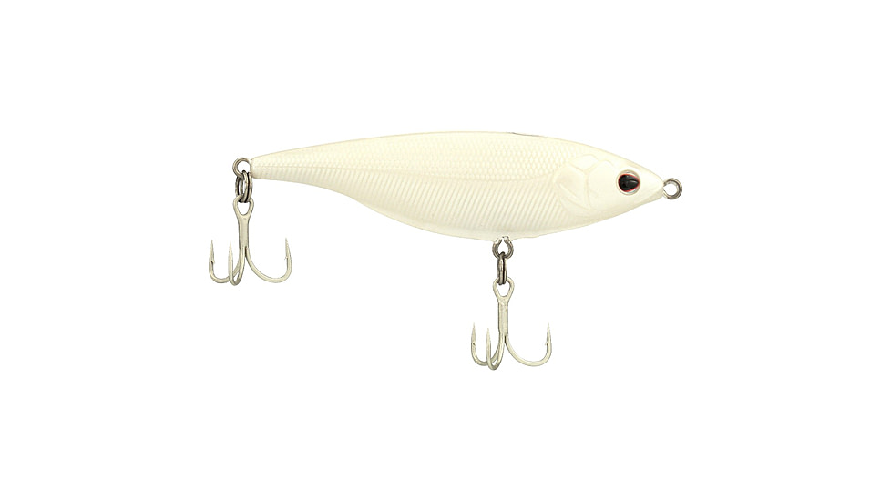 Berkley Stick Shadd Saltwater Hard Bait, Twitchbait, Less Than 1 ft, Ghostescent, 90, 1573065