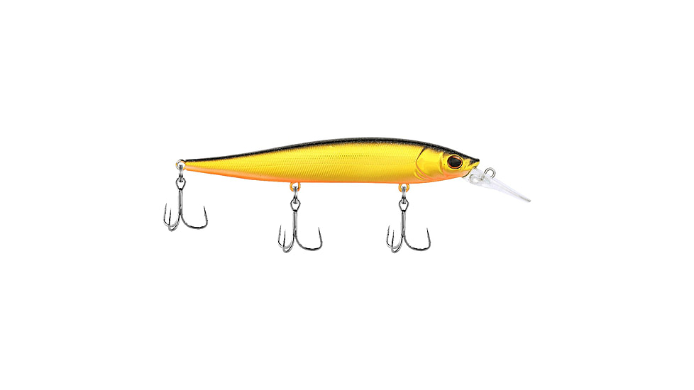 Berkley Stunna Hard Bait, Jerkbait, Black Gold, 112+1, 1553537