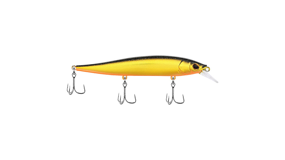 Berkley Stunna Hard Bait, Jerkbait, Black Gold, 112, 1553533