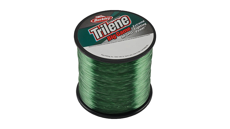 Berkley Trilene Big Game 1/4 lb. Spool, 235 Yd. 176596, Green, 0.030 in/0.76 mm, 1134364