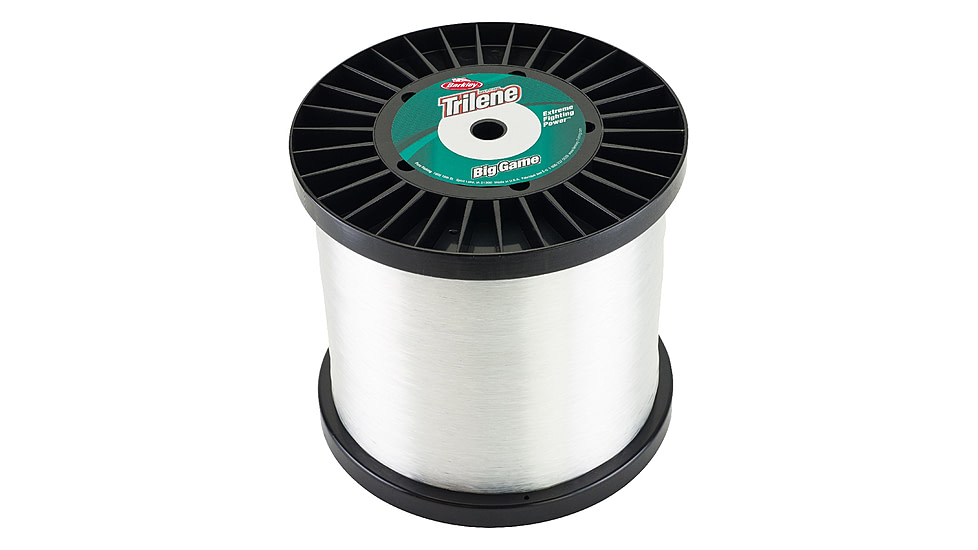 Berkley Trilene Big Game Monofilament, 80lb 3500yd, Clear, 0.035 in/0.88 mm, 1003025