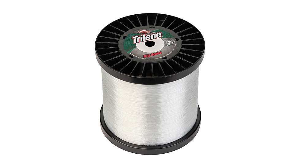 Berkley Trilene Big Game Monofilament Line, 0.022in/0.55mm, 30lb/13.6kg, 8600yd/7863m, Clear, 0.022 in/0.55 mm, 1197147