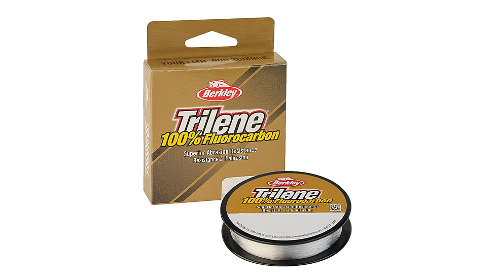 Berkley Trilene Fluorocarbon Professional Grade Line, 110 Yards, Clear, 4 lbs, Clear, 1563765