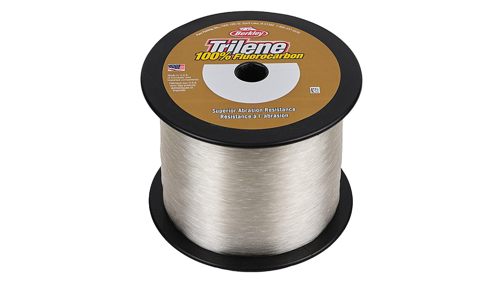 Berkley Trilene Fluorocarbon Professional Grade Line, Clear, 2000 Yards, 15 lb, 1564074