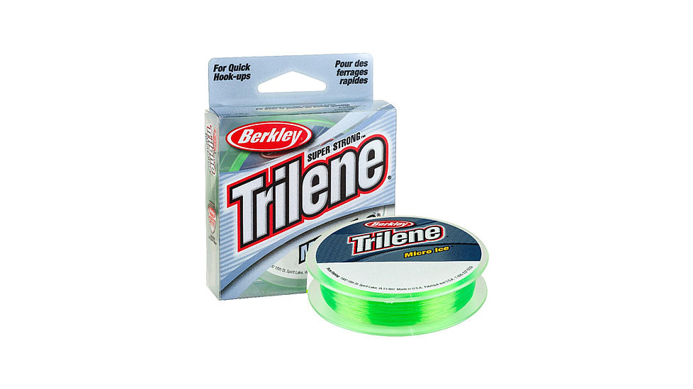 Berkley Trilene Micro Ice Mono Line 3Lb 110yd, Solar, 0.007 in/0.17 mm, 1237056
