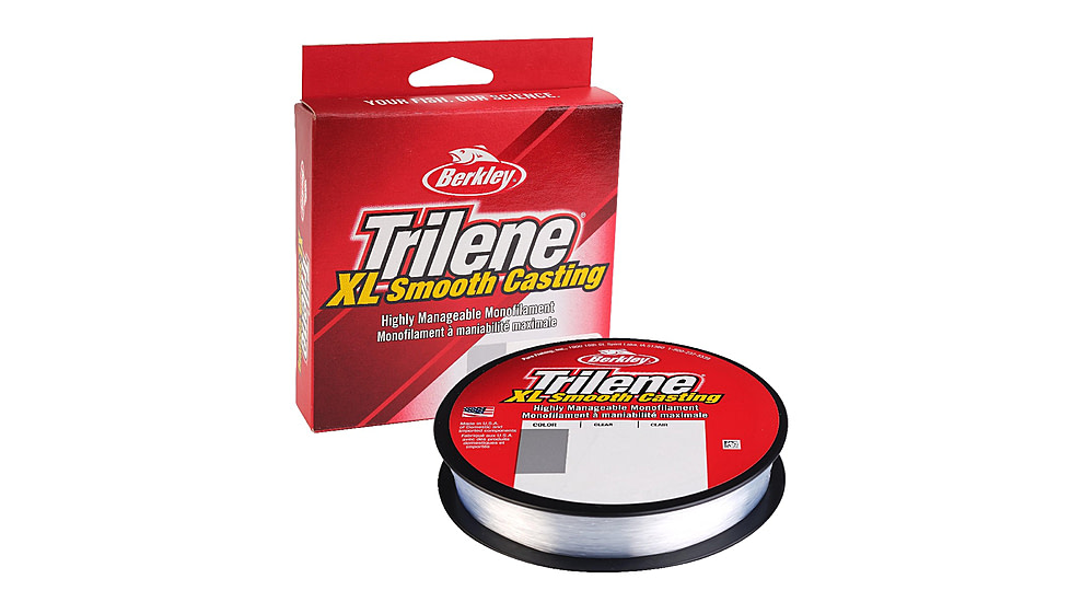 Berkley Trilene XL Mono Filler Spool 25lb 270yd, Clear, 0.018 in/0.45 mm, 1562099