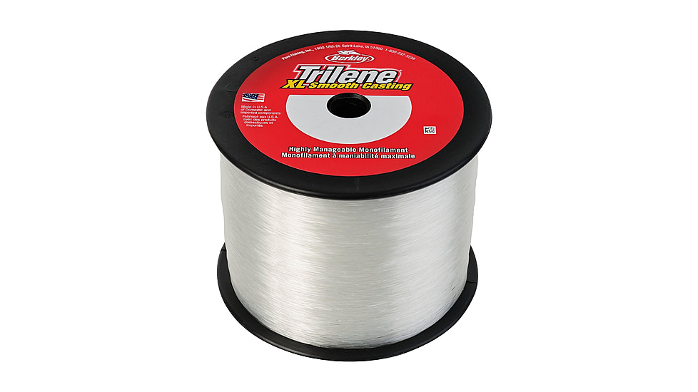 Berkley Trilene XL Mono Line 25lb 2600yd Clear, XL3025-15, Clear, 0.018 in/0.45 mm, 1563527