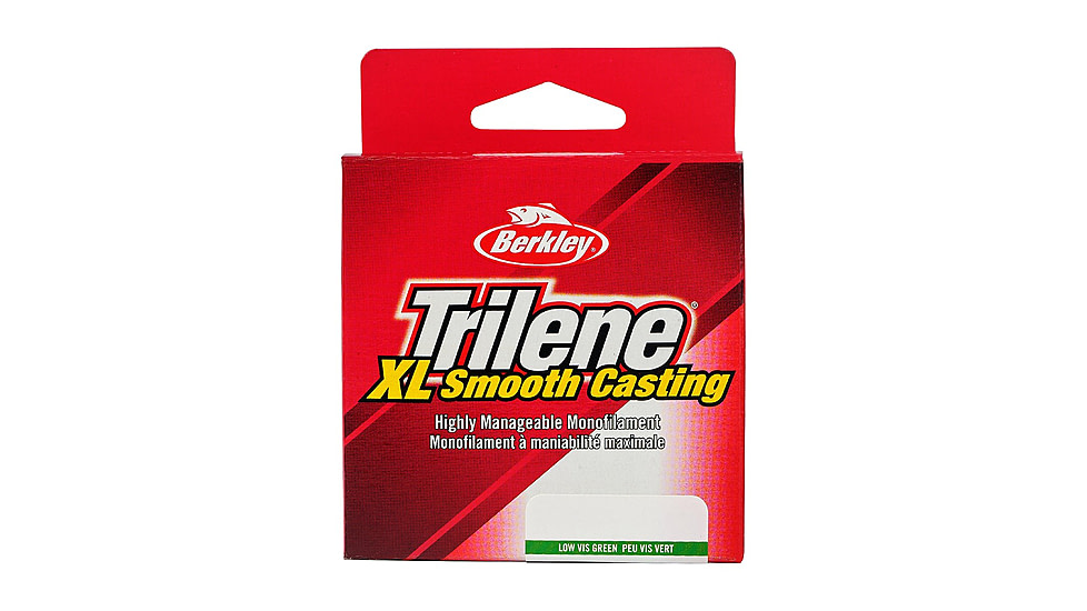 Berkley Trilene XL Mono Line 4lb 110yd Pony Spool, Low-Vis Green, 0.008 in/0.20 mm, 1563540