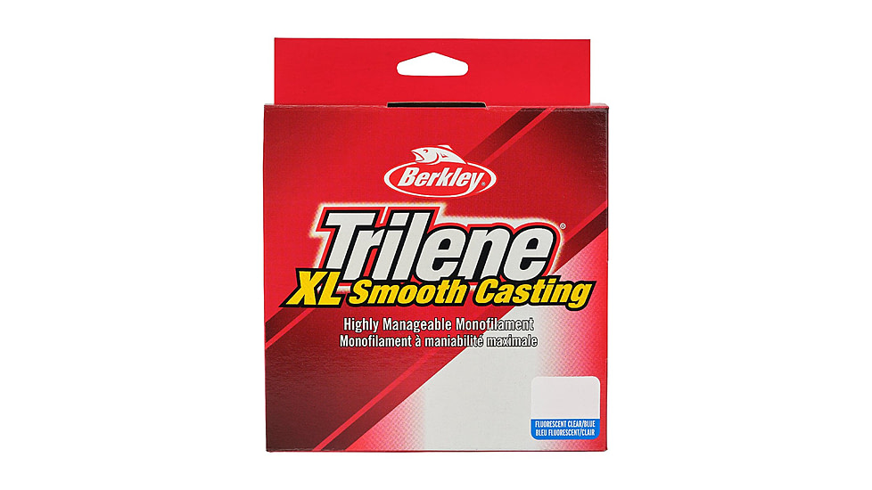 Berkley Trilene XL Monofilament Line, 0.009in/0.22mm, 6lb/2.7kg, 1000yd/914m, Fluorescent Clear/Blue, 0.009 in/0.22 mm, 1563533