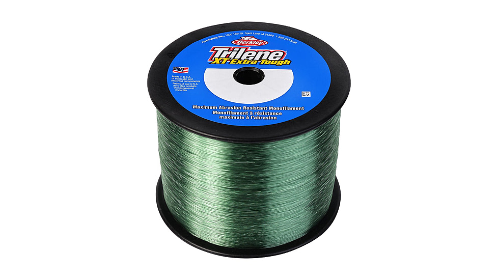 Berkley Trilene XT Mono 6lb 3000yd, Low-Vis Green, 0.010 in/0.25 mm, 1563588