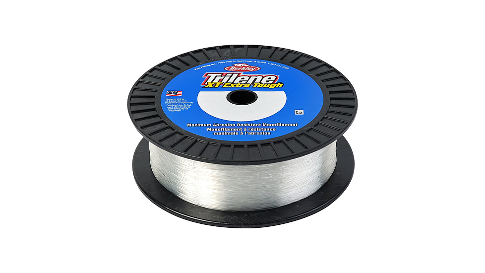Berkley Trilene XT Monofilament Line, 0.012in/0.30mm, 8lb/3.6kg, 1000yd/914m, Clear, 0.012 in/0.30 mm, 1563562