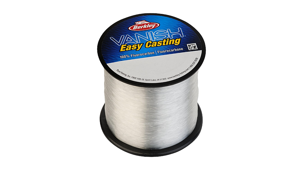Berkley Vanish Fluorocarbon Line, 0.016in/0.40mm, 20lb/9kg, 350yd/320m, Clear, 0.016 in/0.40 mm, 1564091