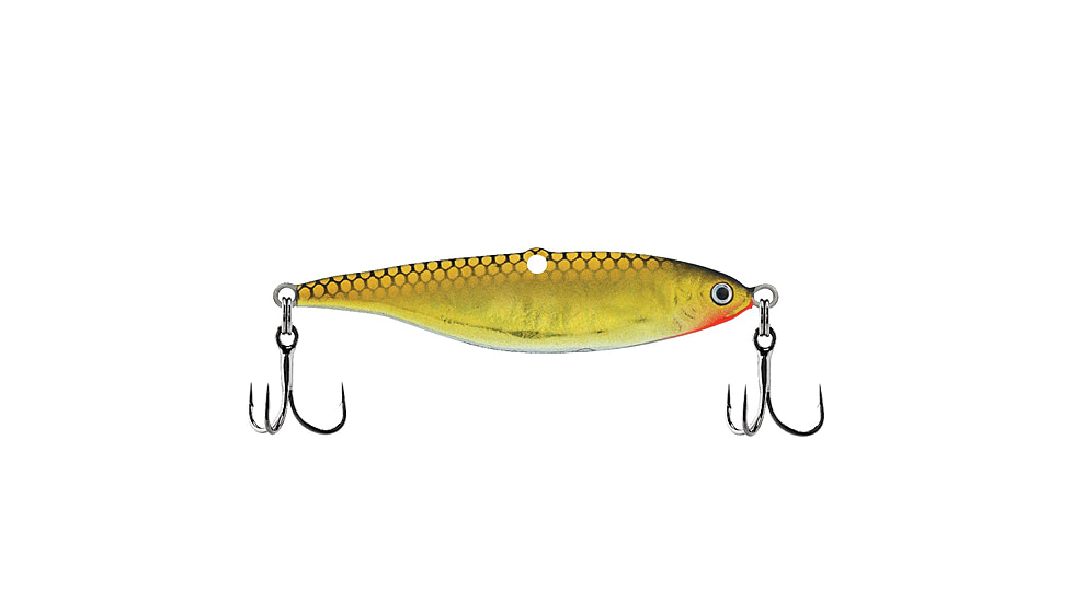 Berkley Vibrato Saltwater Hard Bait, Metal Jig, Nat Golden Shiner, 21, 1548019