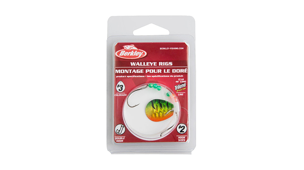 Berkley Walleye Rig - Colorado, Firetiger, 3, 1322987