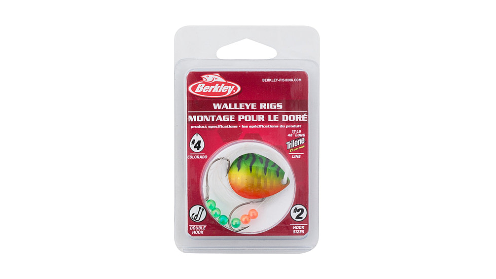 Berkley Walleye Rig - Colorado, Firetiger, 4, 1323009
