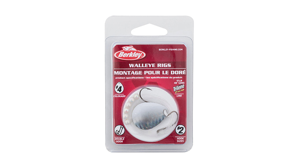 Berkley Walleye Rig - Colorado, Whiteout, 4, 1323015