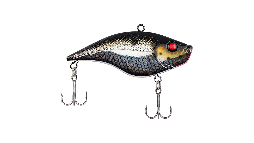Berkley Warpig Crankbait, 2.4in, Black Silver, 1/4, 1422830