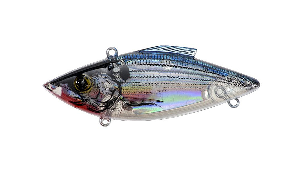 Bill Lewis Mini-Trap Hard Bait, Lectric Silver, 1/4 oz, BLF-MTL1