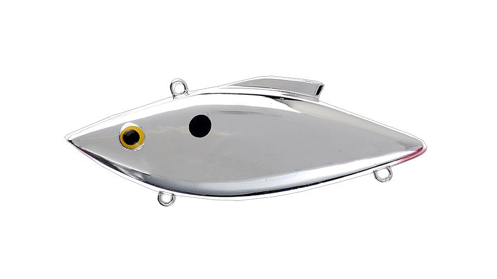 Bill Lewis Mini-Trap Hard Bait, Chrome Black Back, BLF-MT25