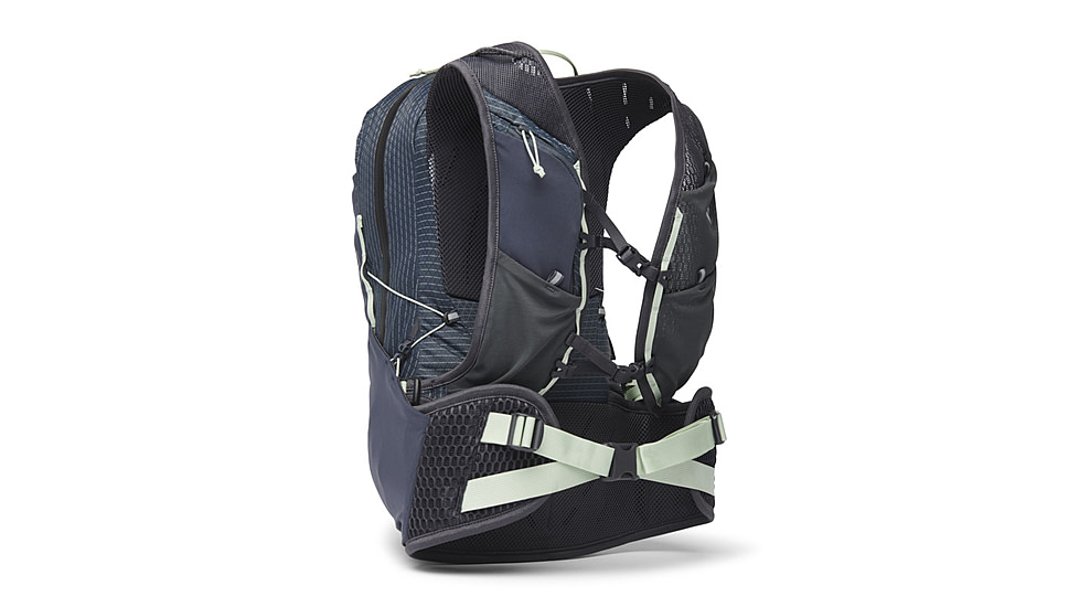Black Diamond 15L Pursuit Backpack - Womens, Carbon/Foam Green, Large, BD6800279493LRG1